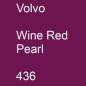 Preview: Volvo, Wine Red Pearl, 436.